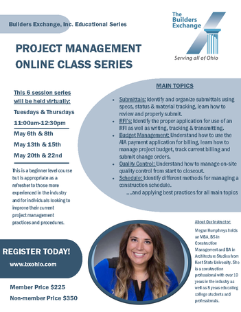 Project Mgmt Flyer May25 002 Page1 Project Mgmt Flyer May25 002 Page1